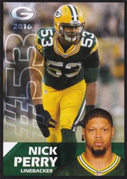 2016 Green Bay Packers Police - Amery Police Department #6 Nick Perry Front