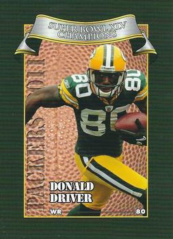 2011 Green Bay Packers Police - Town of Brookfield Police Department #4 Donald Driver Front