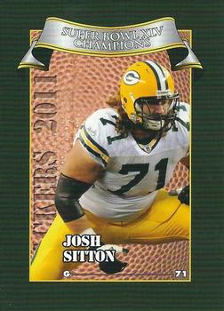 2011 Green Bay Packers Police - Town of Brookfield Police Department #7 Josh Sitton Front