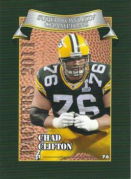2011 Green Bay Packers Police - Town of Brookfield Police Department #8 Chad Clifton Front