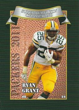 2011 Green Bay Packers Police - Town of Brookfield Police Department #19 Ryan Grant Front