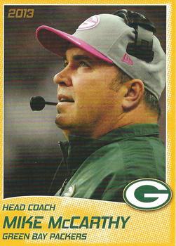 2013 Green Bay Packers Police - Town of Brookfield Police Department #2 Mike McCarthy Front