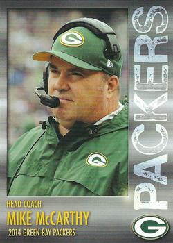 2014 Green Bay Packers Police - Town of Brookfield Police Department, Express Towing and Recovery Inc. #2 Mike McCarthy Front
