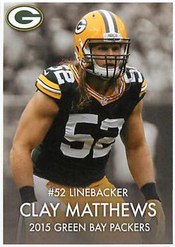 2015 Green Bay Packers Police - Amery Police Department #13 Clay Matthews Front