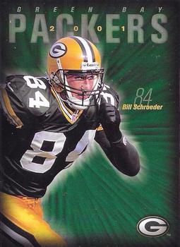 2001 Green Bay Packers Police - Shorewood Police Department #3 Bill Schroeder Front