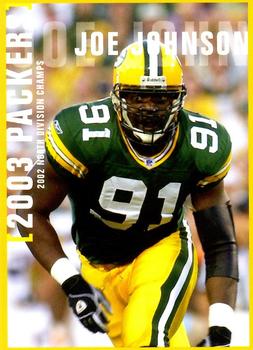 2003 Green Bay Packers Police - New Richmond Police Department, Doyle Farms #17 Joe Johnson Front