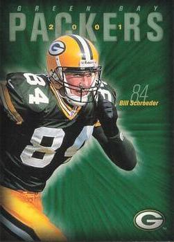 2001 Green Bay Packers Police - Plover Police Department & Stevens Point Police Department #3 Bill Schroeder Front