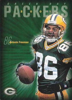 2001 Green Bay Packers Police - Plover Police Department & Stevens Point Police Department #4 Antonio Freeman Front
