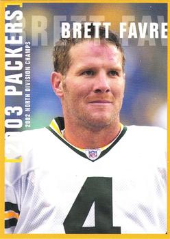 2003 Green Bay Packers Police - Racine County Sheriff, Ron’s Service Station #2 Brett Favre Front