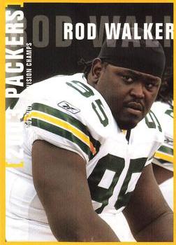 2003 Green Bay Packers Police - Brookfield, Town Police Department #19 Rod Walker Front