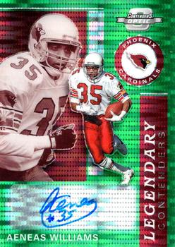2019 Panini Contenders Optic - Legendary Contenders Autographs Green Pulsar #LC-AW Aeneas Williams Front