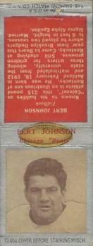 1938 Diamond Matchbooks #NNO Bert Johnson Front