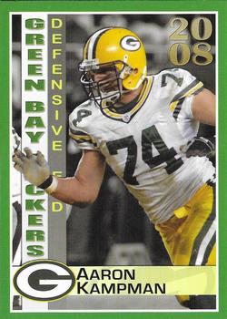 2008 Green Bay Packers Police - Your Local Law Enforcement Agency, Navigator Planning Group #14 Aaron Kampman Front