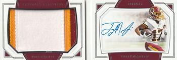2019 Panini National Treasures - Rookie Jumbo Prime Signatures Booklet #PSB-TM Terry McLaurin Front