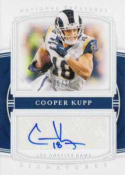 2019 Panini National Treasures - Signatures Holo Silver #S-CK Cooper Kupp Front