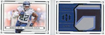 2019 Panini National Treasures - Treasured Patches Booklet #TPB-7 Derrick Henry Front