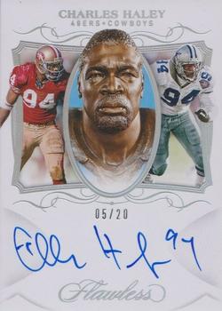 2019 Panini Flawless - Career Progressions Silver #CP-CH Charles Haley Front