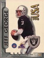 1998 Crown Pro Stamps #11 Jeff George Front