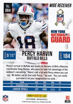 2015 Score Buffalo Bills #BB4 Percy Harvin Back