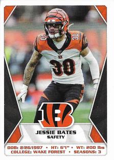 2020 Panini Sticker & Card Collection #132 Jessie Bates Front