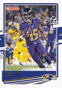 2020 Donruss #34 Marquise Brown Front