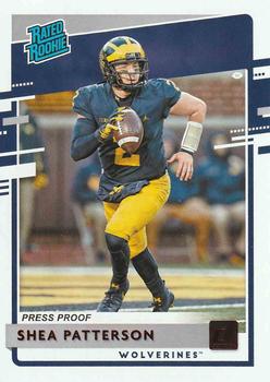 2020 Panini Chronicles Draft Picks - Donruss Rated Rookies Draft Picks Red #23 Shea Patterson Front