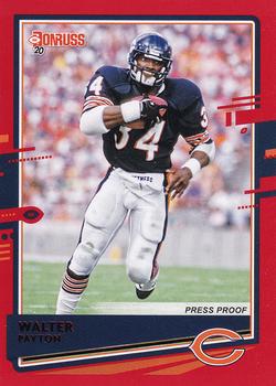 2020 Donruss - Press Proof Red #63 Walter Payton Front