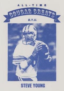 1984 BYU Cougars All-Time Greats #1 Steve Young Front