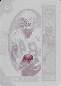 2019 Panini Plates & Patches - 2019 Legacy Printing Plates Magenta #135 Sterling Sharpe Front