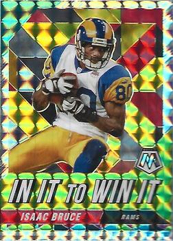 2020 Panini Mosaic - In It To Win It #WIN20 Isaac Bruce Front