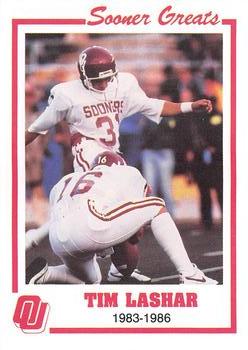 1988 Oklahoma Sooners Greats #14 Tim Lashar Front