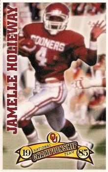 2000 Conoco/Pizza Hut Oklahoma Sooners #NNO Jamelle Holieway Front