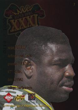1997 Collector's Edge Masters - Packers Super Bowl XXXI Gold #7 Sean Jones Back