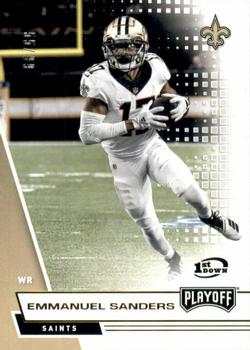 2020 Panini Playoff - 1st Down #135 Emmanuel Sanders Front