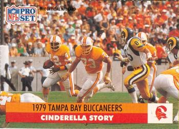 1991 Pro Set - Cinderella Story #9 1979 Tampa Bay Buccaneers Front