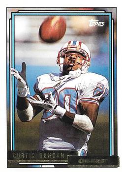 1992 Topps - Gold #49 Curtis Duncan Front