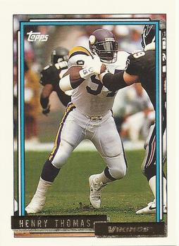 1992 Topps - Gold #361 Henry Thomas Front