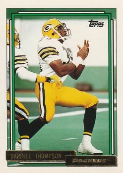 1992 Topps - Gold #589 Darrell Thompson Front
