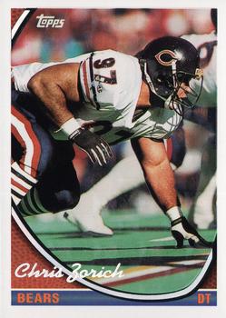1994 Topps - Special Effects #19 Chris Zorich Front