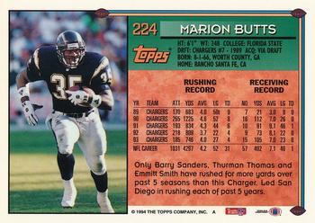 1994 Topps - Special Effects #224 Marion Butts Back