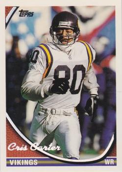 1994 Topps - Special Effects #252 Cris Carter Front