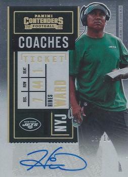 2020 Panini Contenders - Coaches Ticket Gold #322 Hines Ward Front