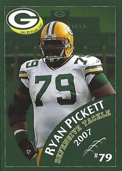2007 Green Bay Packers Police - Clintonville Police Department #14 Ryan Pickett Front