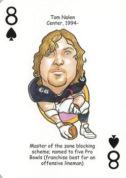 2006 Hero Decks Denver Broncos Football Heroes Playing Cards #8♠ Tom Nalen Front