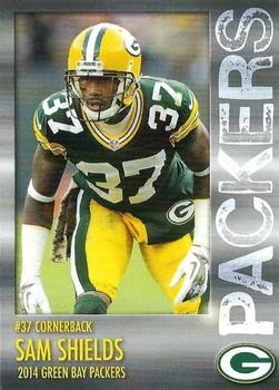 2014 Green Bay Packers Police - Navigator Planning Group #17 Sam Shields Front