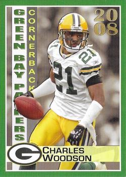 2008 Green Bay Packers Police - Copps Foods Center, Manitowoc Police Department #20 Charles Woodson Front