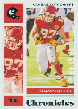 2020 Panini Chronicles - Teal #49 Travis Kelce Front