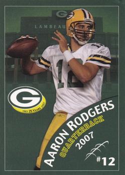 2007 Green Bay Packers Police - Navigator Planning Group #4 Aaron Rodgers Front