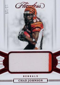 2020 Panini Flawless - Patches Ruby #P13 Chad Johnson Front