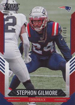 2021 Score - Dots Red #43 Stephon Gilmore Front
